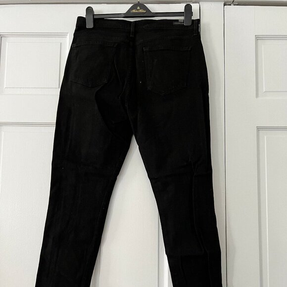 Citizens of Humanity Olivia High Rise Slim Jeans, Sueded Black, 31 - Picture 4 of 5